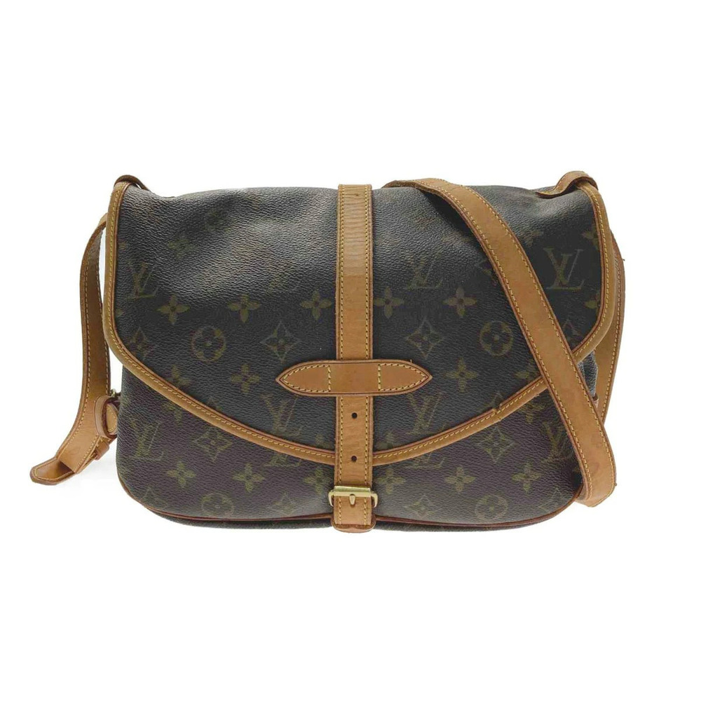 LOUIS VUITTON Monogram Saumur Shoulder Bag